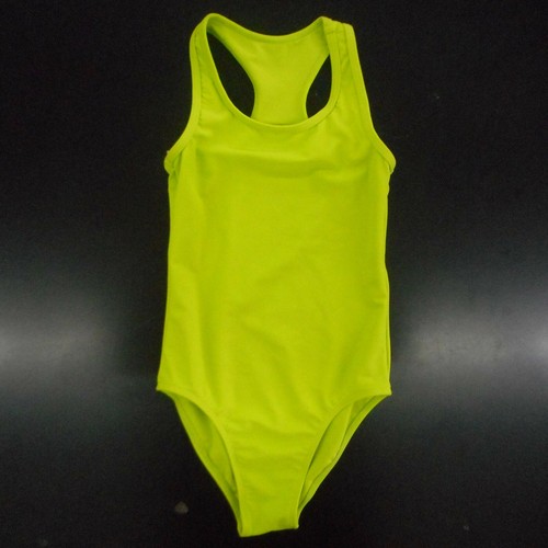 Girls Unbranded Green 1PC. & Multi-Colored 2PC. Swimsuits Sizes 3T & 5/6 - Picture 2 of 5