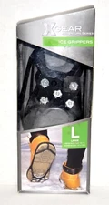 XGear Adventure Series Ice Grippers – Shoe Size: Large - New