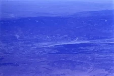 35mm Slide 1969 Aerial View of Redlands San Bernardino County California Rare