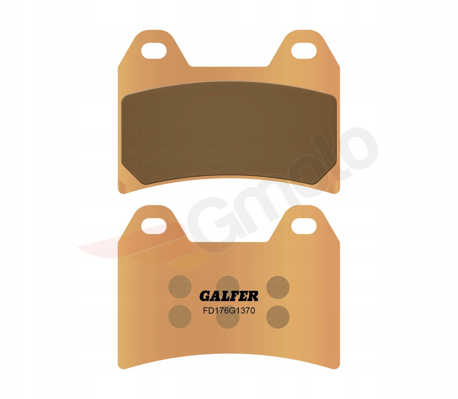 Plaquettes de frein KH244 moto route Sintered Metallic couleur or