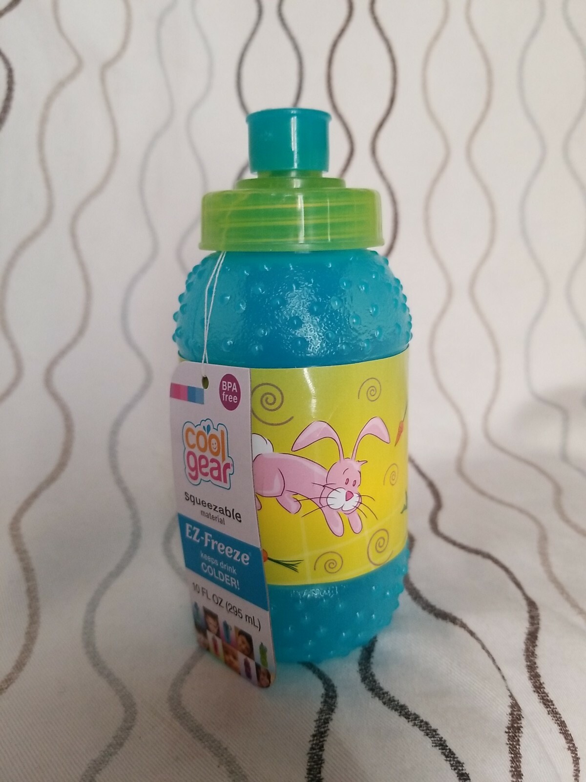 Blue&pink  Bunny  10 Fl Oz