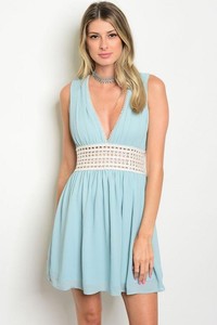 baby blue sundress