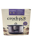 Crock-Pot, Large, 8-Quart, Programmable, Slow Cooker, Auto Warm Setting, Black