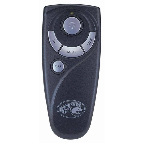 Hampton Bay Ceiling Fan 3-Speed AC-Motor 52" Remote Control Indoor Liquid Nickel - Picture 6 of 9