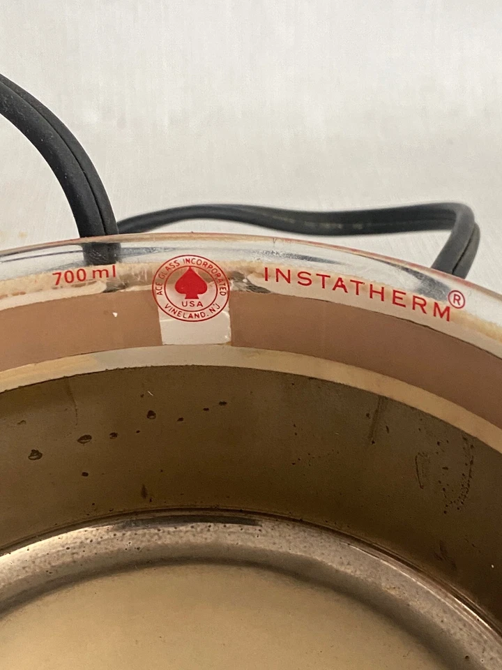Baño de aceite Instatherm ACE Glass 700 ml forma baja con cable de conexión 9601-14 9698-16 Foto 2 de 4