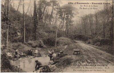 AK Dinard Le Lavoir et la Descente a la Greve (1236200)