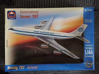 Boeing 707 Intercontinental Pan American Ark Models, EX-FROG, 1/144