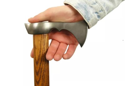 Best Solid Axe Antique Handle -Steampunk Designer Wooden Walking Stick Handmade