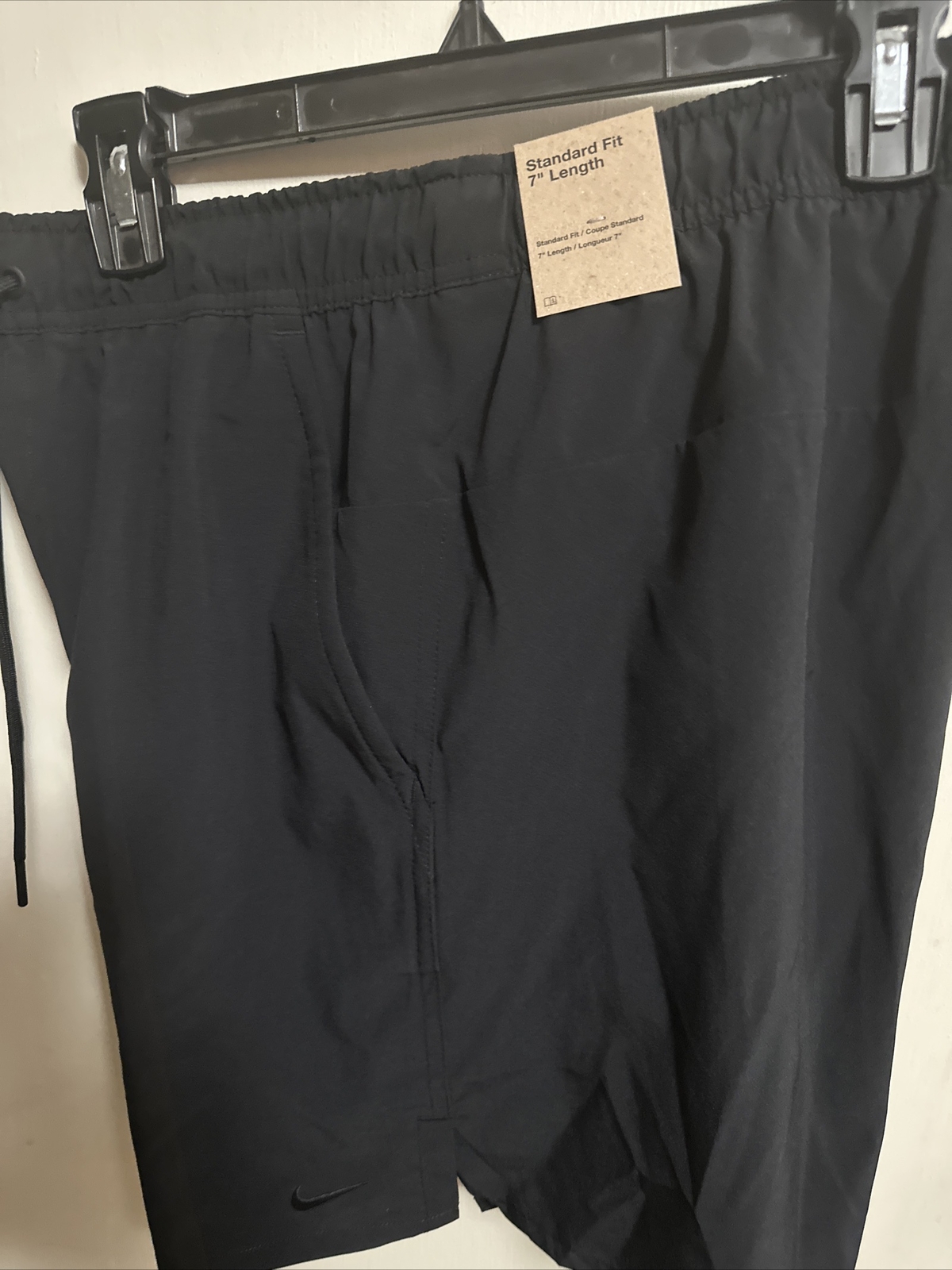 2025--NWT Nike Unlimited Dri-FIT 7" Unlined Versatile Shorts/DV9340-BLACK XL