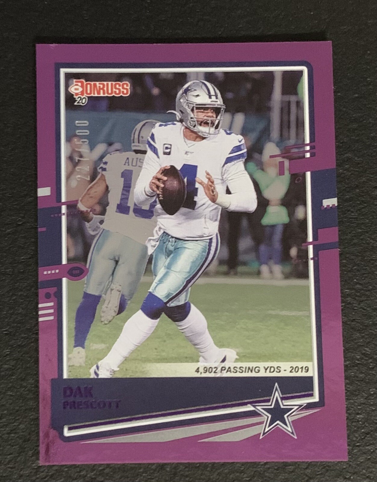 DAK PRESCOTT - 2020 DONRUSS SEASON STAT LINE VARIATION S# 227/500