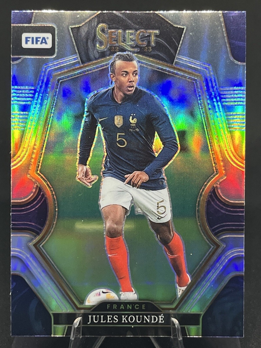 JULES KOUNDE 2022-23 Panini Select SILVER PRIZM Mezzanine France