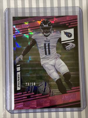 2021 Prestige AJ  A.J. Brown Xtra Points Pink # d  /50 Titans Eagles #176