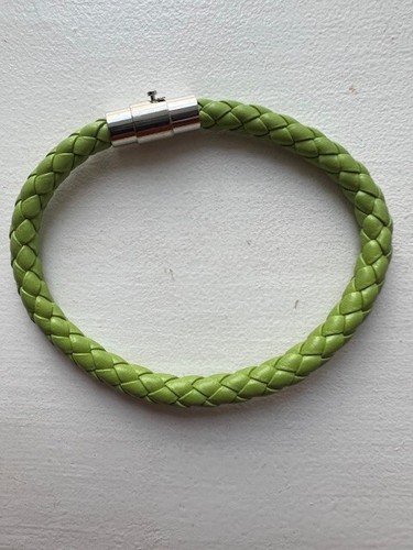 FAUX LEATHER BRAIDED WRIST BAND STRAP BRACELET BANGLE MAGNETIC CLASP A5 UK SHOP - Picture 21 of 24