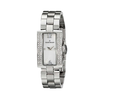 Claude Bernard Women's Stainless Steel CB20083 Wristwatch NEW Battery 22mm CB232