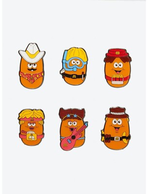 Loungefly McDonald's Chicken McNugget BUDDIES Blind Box Pin New Open | eBay