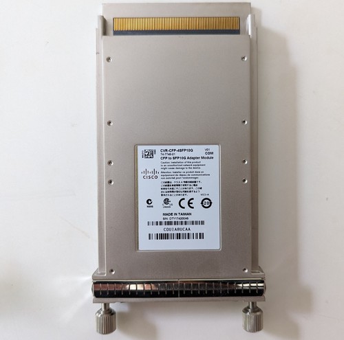 Cisco WS-X6904-40G-2T with DFC4 Daughtercard and 4x CVR-CFP-4SFP10G CFP Modules - Afbeelding 5 van 5