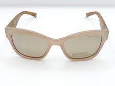 KENNETH COLE KC 7217 SQUARE POLARIZED SUNGLASSES 45H LIGHT BROWN 53-19-140 NEW