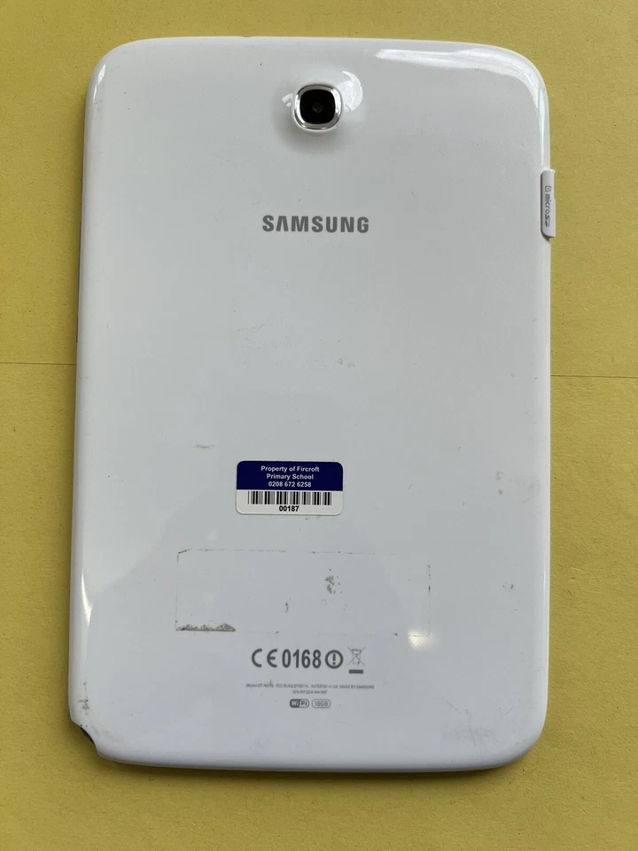 Samsung Galaxy Note 8.0 GT-N5110 White Android Tablet No Spen No Power - Image 2 of 2