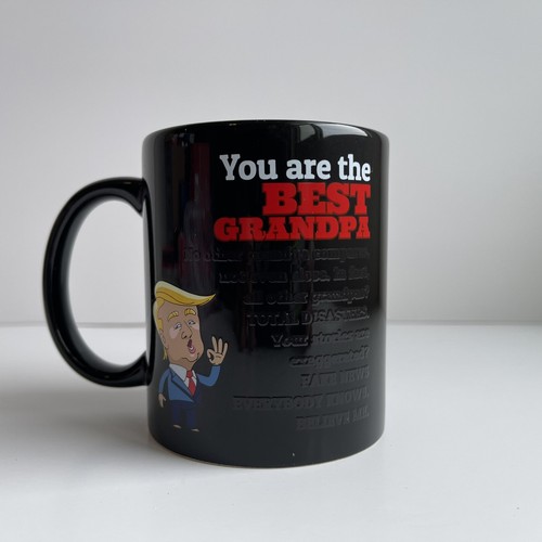 The Magic Maga Becher 11oz Hitzeempfindlich Du bist der beste Opa Neu im Karton Neu Schwarz