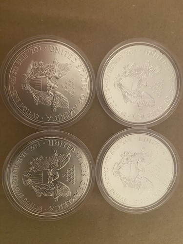 American Silber Eagle Sonderedition Set ? 4 Verschiedene! Je 1 Oz. Silber. - Bild 4 von 4