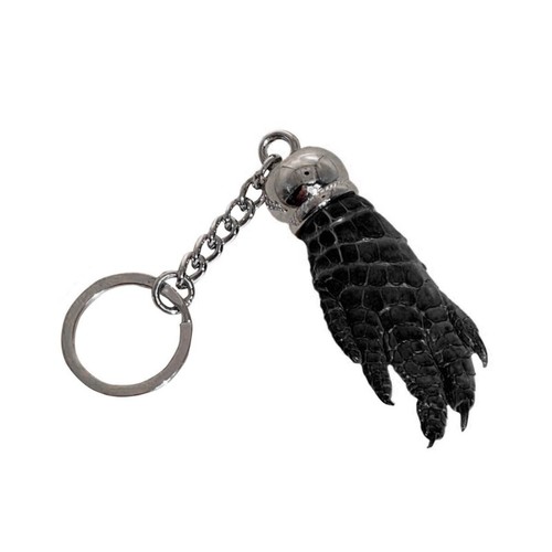 Unique Crocodiles Skin Claw Charm Keychain Unisex Keyring Wallet Pendant - Picture 7 of 11
