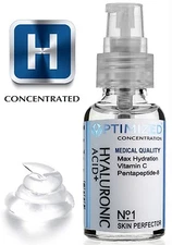 Anti Aging Vitamin C Serum with Hyaluronic Acid & Pentapeptide Face Perfector