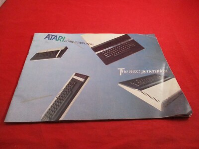 Atari Home Computers ''The Next Generation'' Atari Promo Product Catalog *DAMAGED*