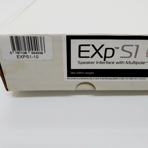 MIT EXP S1 Speaker cable (Length: 10 Feet), Banana to Banana - Picture 1 of 11