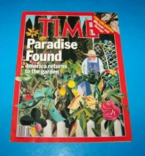 Time Magazine  Paradise Found  America Returns To The Garden  1988