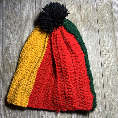 Handmade Crochet Design Dreadlocks Roots Cap Hat Tam Rasta Jamaica Hats CAPS - Picture 51 of 109