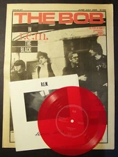 R.E.M. Femme Fatale RED Flexi + PS + The Bob Magazine NEW rem