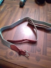 Tan cotton belt with buckle Size 38 23-341