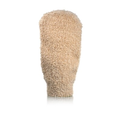 Star + Rose Spa Essentials Natural Ramie Bathing & Peeling Wash Mitt Glove
