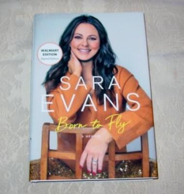 Country Music Star SARA EVANS Autographed / Signed ''Born to Fly'' Hardcover Book