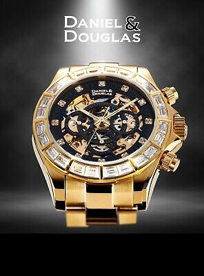 DANIEL & DOUGLAS Automatic Watch Men's Gold DD8802DG-BK3 | eBay DANIEL & DOUGLAS Automatic Watch Men's Gold DD8802DG-BK3 | eBay
