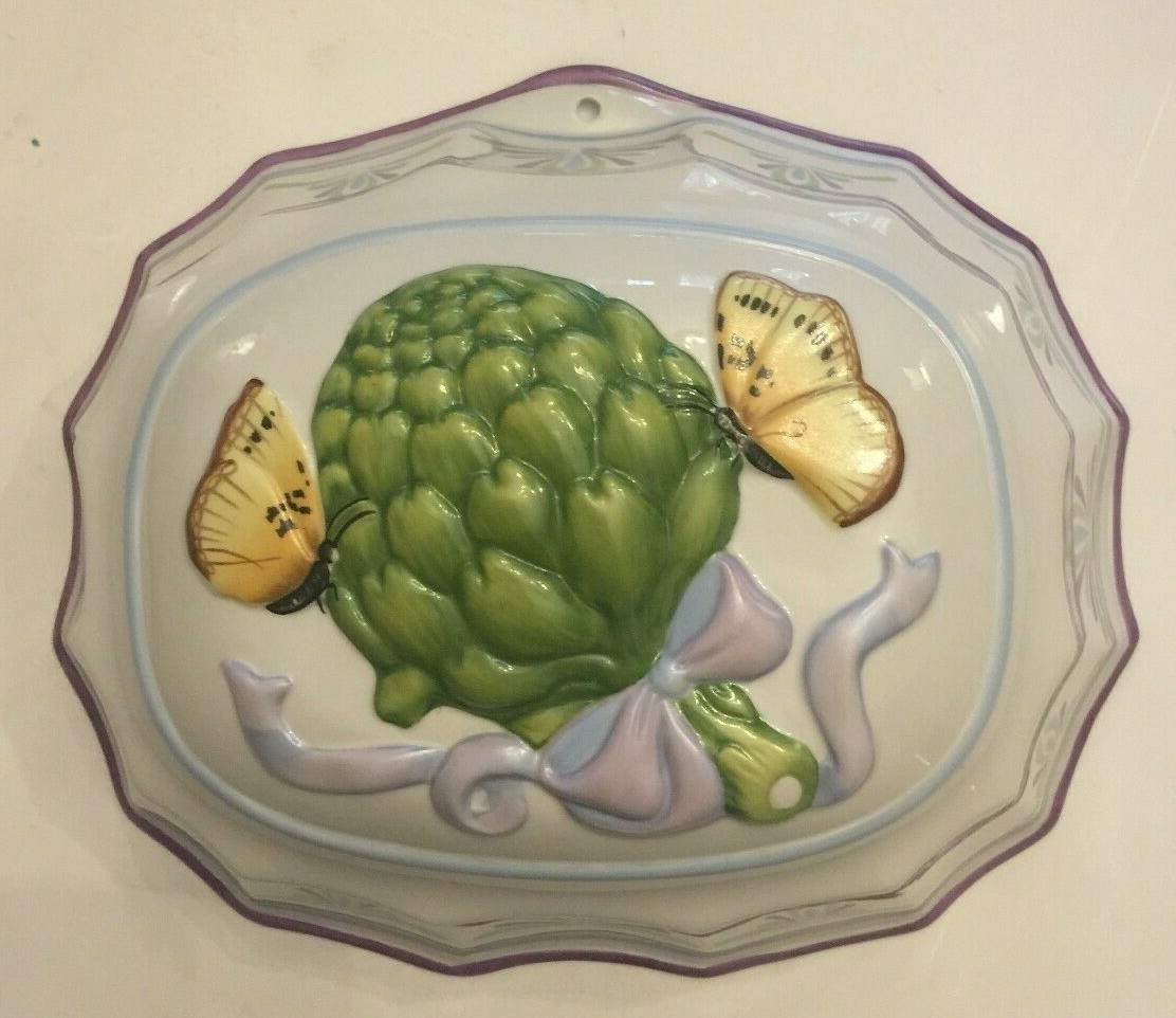 ルコルドンブルー　Le Cordon Bleu Franklin Mint Vintage Franklin Mint Le Cordon Bleu Glazed Oblong Ceramic Jello