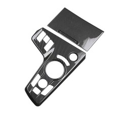Cubierta de palanca de cambios de consola central de carbono para Kia Sportage 2023-2025 RHD