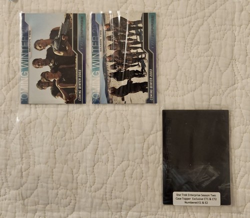 Star Trek Enterprise Season 2 Mini Master Set/ Binder/Base/ Insert sets/Promos - Picture 11 of 12