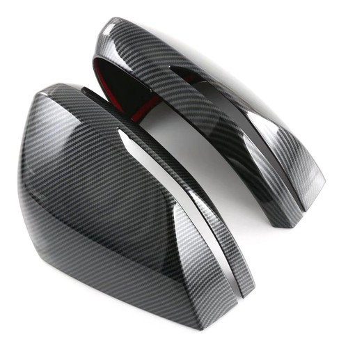For 2023 Kia Sportage NQ5 Carbon Fiber ABS Rearview Side Door Mirror Cover Trim - Picture 3 of 6