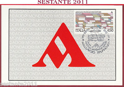 ITALIEN MAXIMUM MAXI CARD ROM 719 VERLAG MONDADORI 1989 ANN. SEGRATE C161