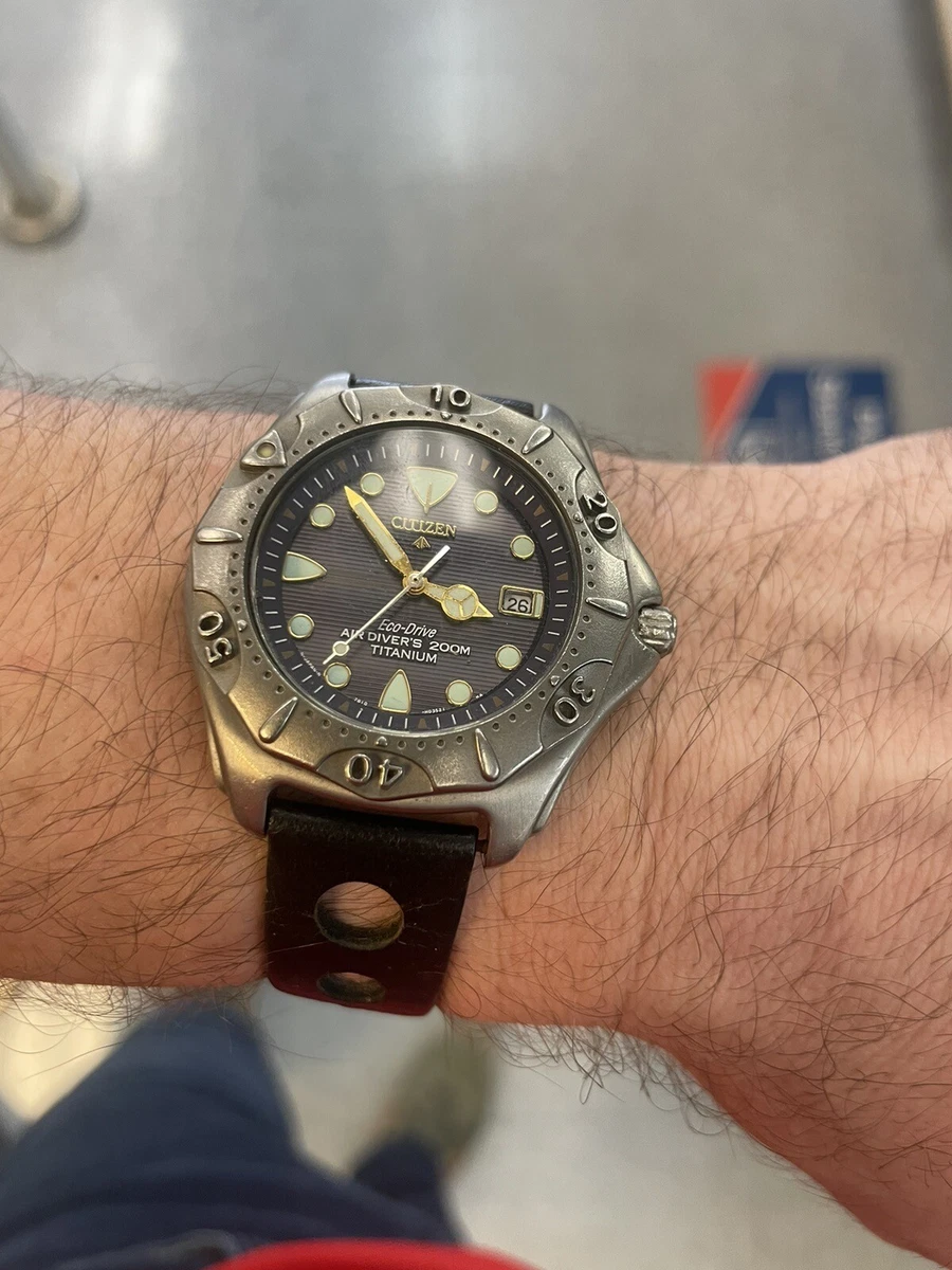 Citizen air diver 200m titanium 2025