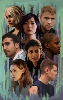 64963 Sense8Link Induction Science Fiction Action Wall Decor Print Poster