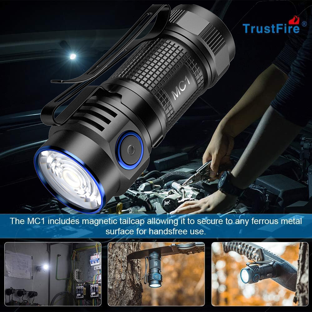Fenix HL32R-T Black oplaadbare hoofdlamp, 800 lumen | Voordelig kopen bij