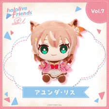 Hololive Friends With u Ayunda Risu V Tuber Plush Doll Toy New from Japan