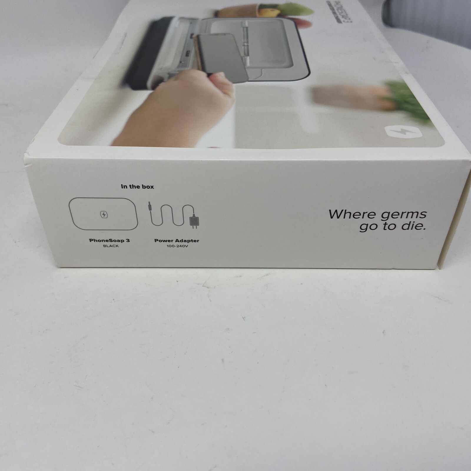 PhoneSoap 3 UV Smartphone Sanitizer and Universal Charger Black New