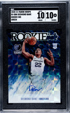 Desmond Bane  #RI-DBN Rookie Ink Green AUTO MINT SGC 10  10 2020-21 Panini Hoops