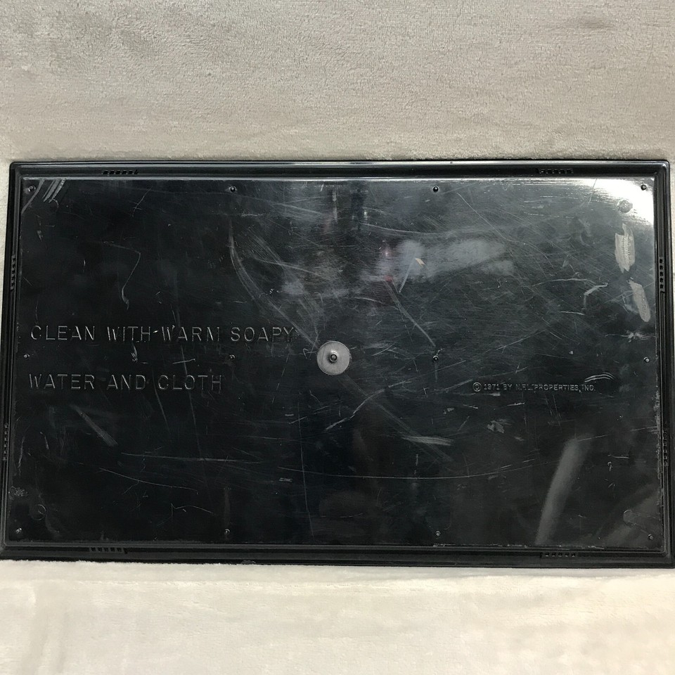 Vintage 1971 NFL Teams ( AFC & NFC ) Helmets 20"x 12" Plastic Serving