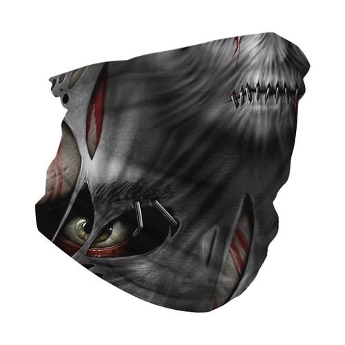SCARY Face Mask Bandana Breathable Neck Gaiter Balaclava Reusable Headband - Picture 49 of 192