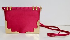 Paloma Picasso Vintage Book Clutch Shoulder Bag Purse Rare 1980s