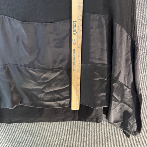 NWT Analili Black Dress XL Sleeveless Asymmetrical Hem Cocktail Party Modern - Picture 6 of 7